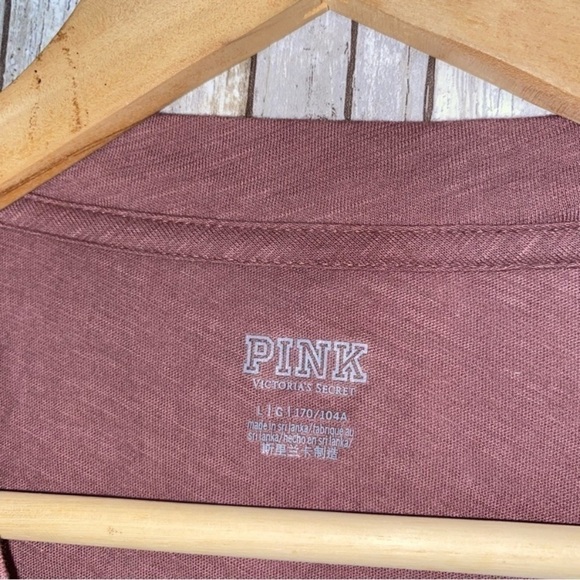 PINK Mauve Long Sleeve Plum Tee - Picture 4 of 4